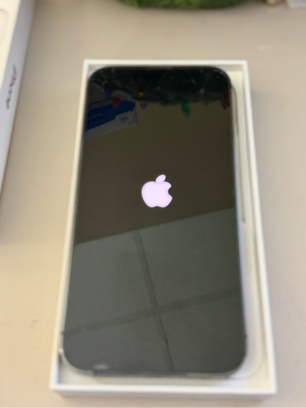 Apple iPhone 14 Pro Max in Black with Glass Front, Like New!